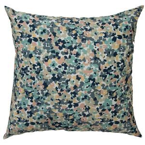 Rizzy Home Indoor/Outdoor 22"x22" Dainty Floral Poly Filled Throw Pillow: I